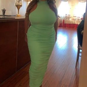 Pretty light green dress
